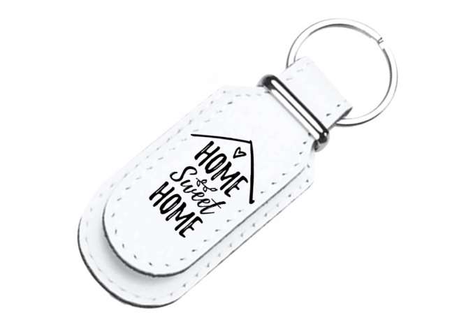 Portachiavi in ecopelle Personalizzato