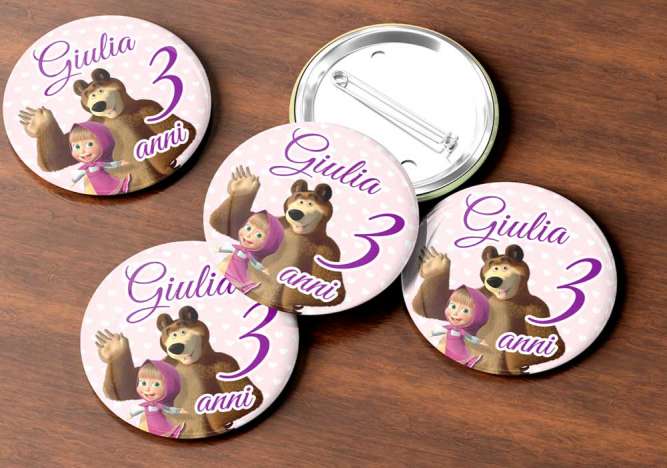 Spille personalizzate 32mm