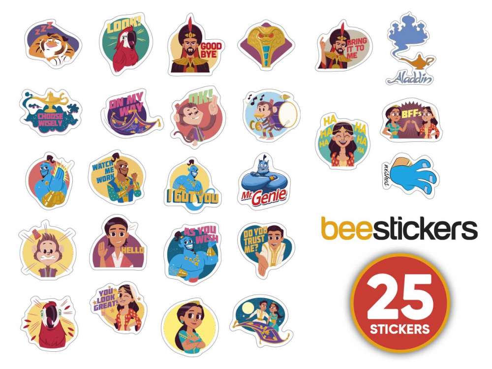 Stickers "Alladin" - immagine 2