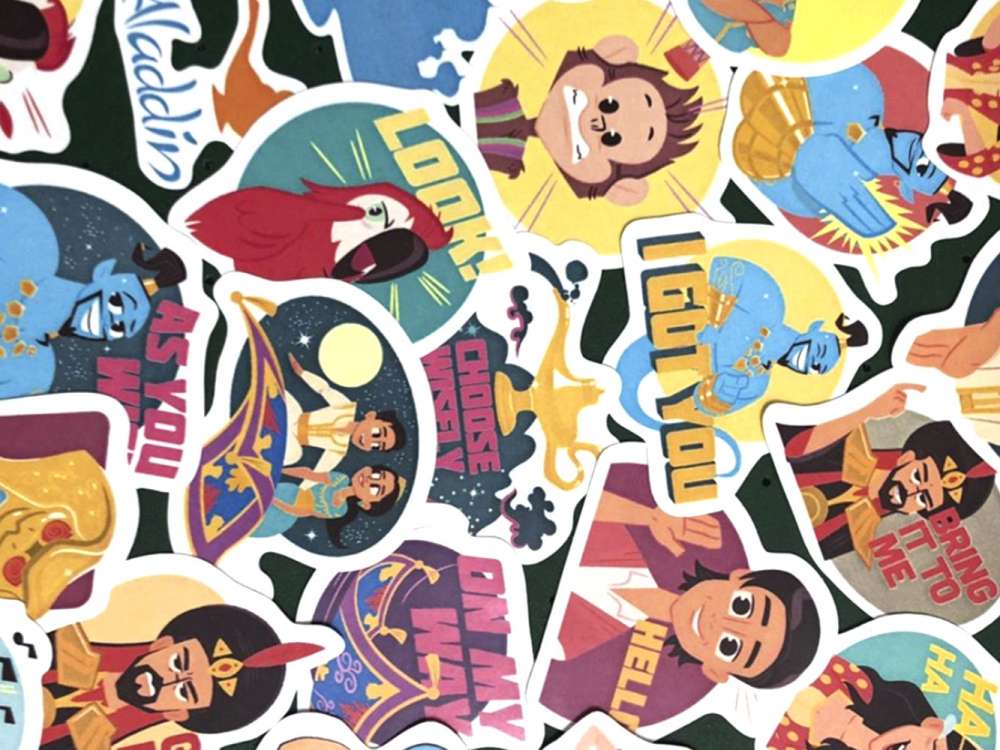Stickers "Alladin"