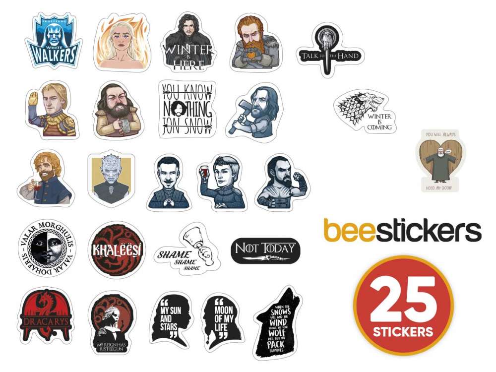 Stickers "Trono di spade" - immagine 2