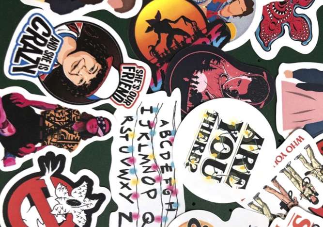 Stickers "Stranger Things"