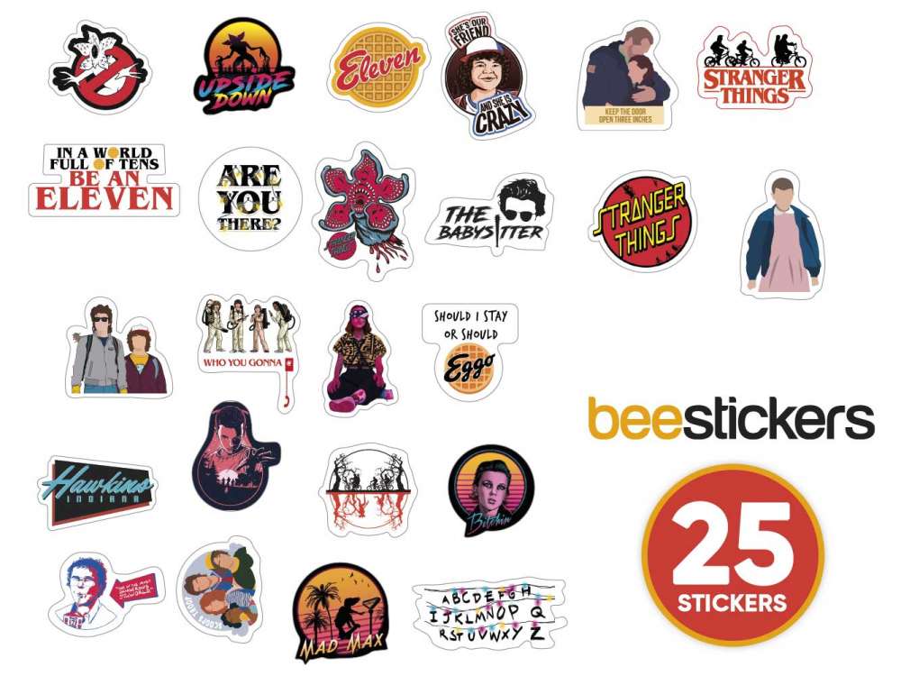 Stickers "Stranger Things" - immagine 2