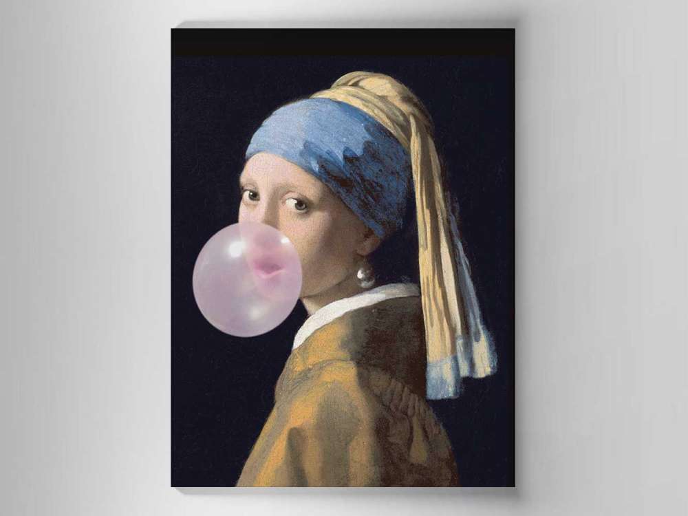 Tela "Ragazza col turbante"