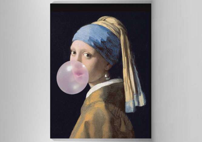 Tela "Ragazza col turbante"