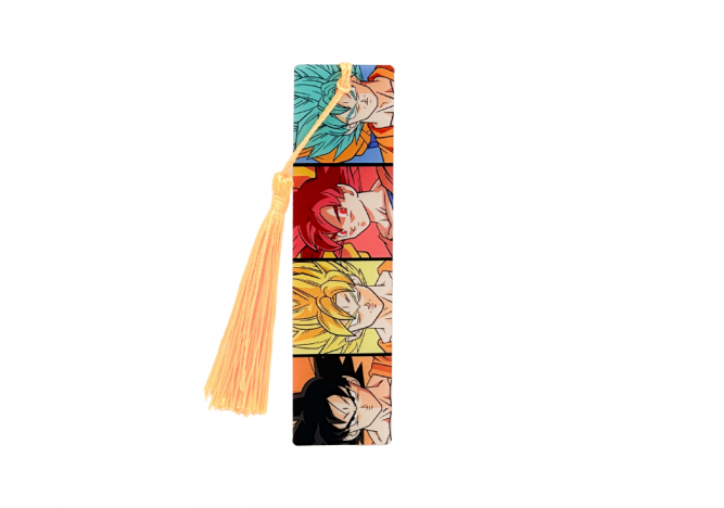 Segnalibro in Plexiglass - Evoluzioni Goku