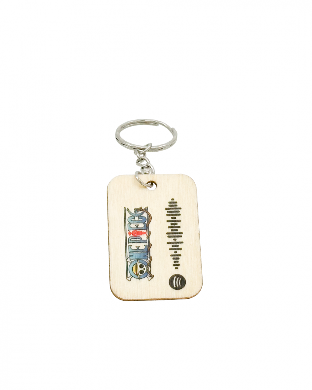 Portachiavi In Legno - Luffy gear 5 - immagine 2