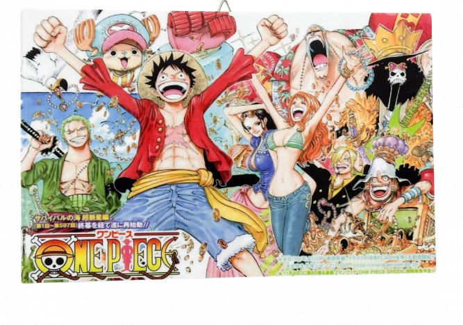 Quadretto in Plexiglss - OnePiece (Gruppo)