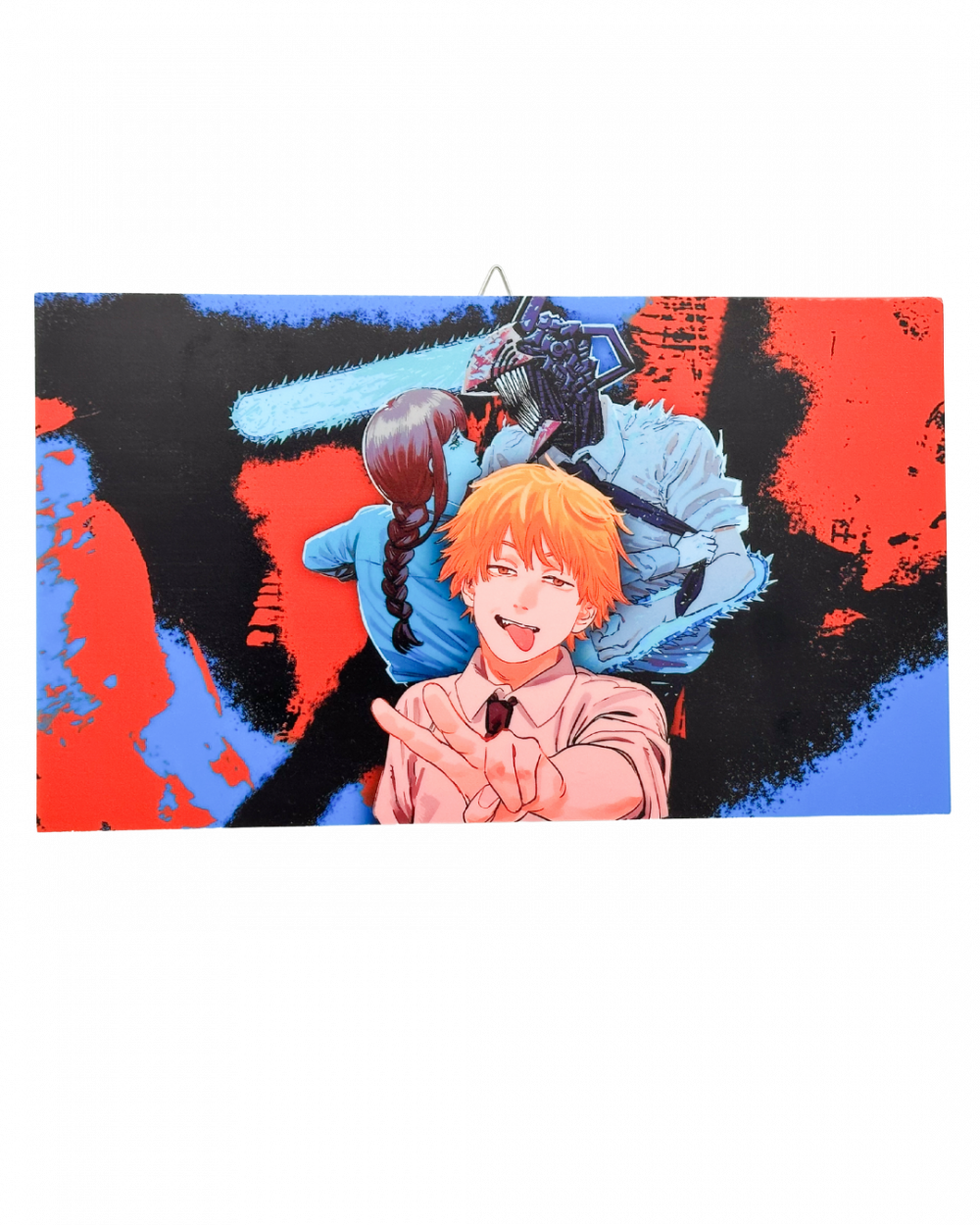 Quadretto in Plexiglass - Denji & Makima (Chainsaw Man)