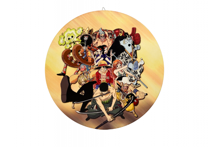 Quadro circolare in legno - Gruppo One Piece