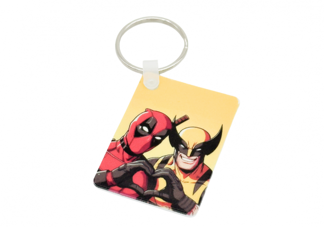 Portachiavi In Plexiglass - Deadpool & Wolverine