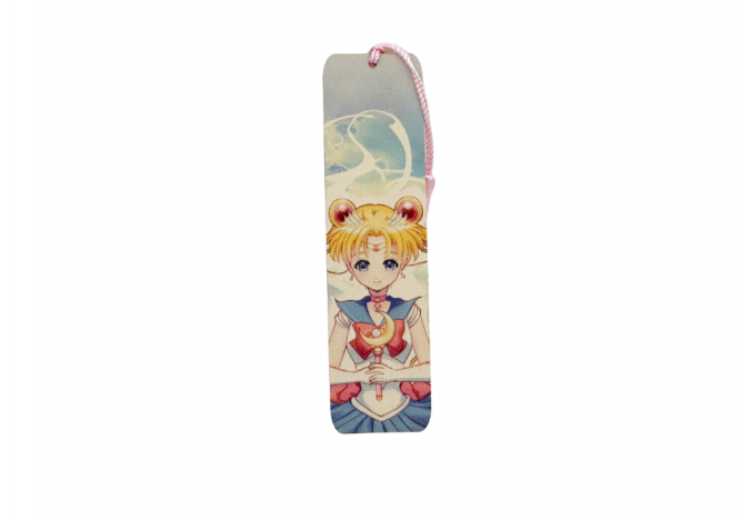 Segnalibro in legno - Sailor Moon