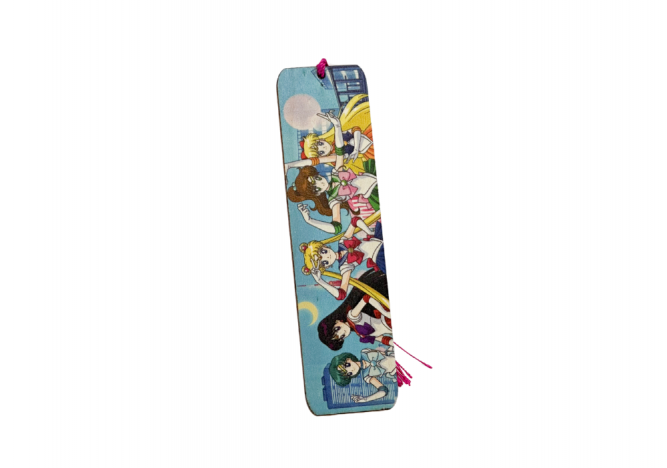 Segnalibro in Legno - Guerriere Sailor