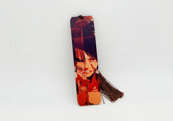 Segnalibro in Legno - Attack on Titan